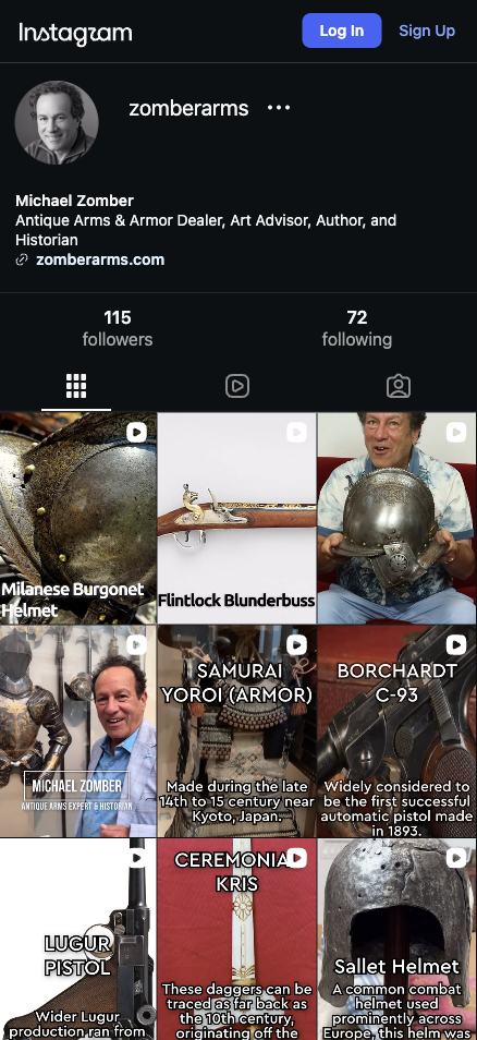 Zomber Arms social media